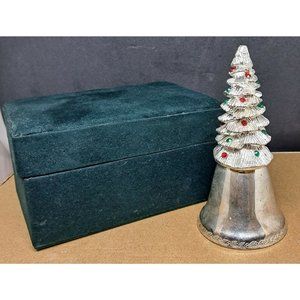 1998 Silver Plated Madison Avenue Christmas Bell